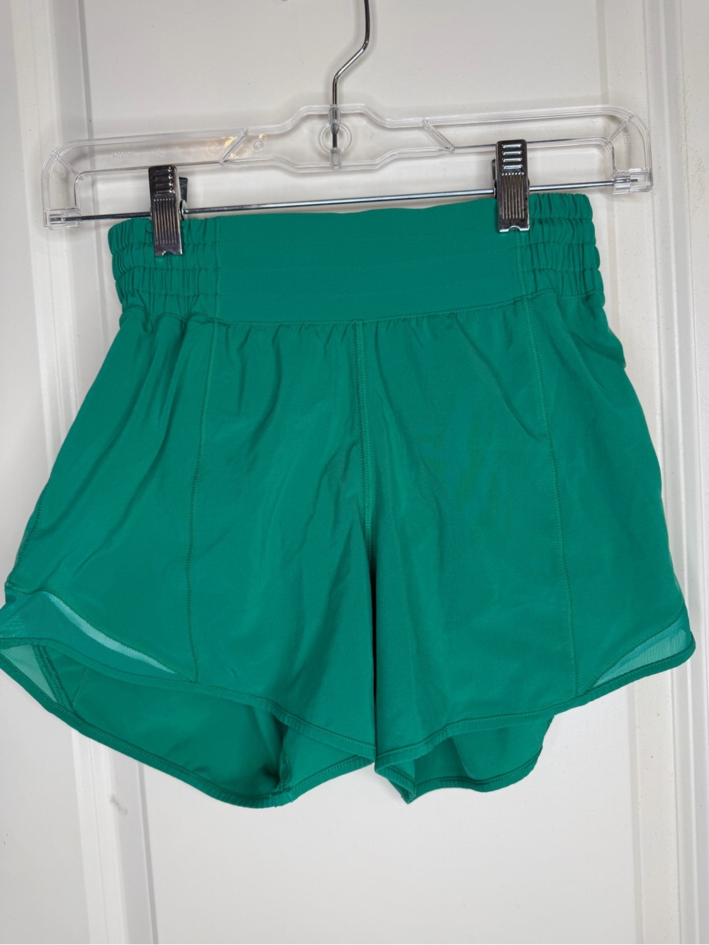 lululemon athletica Emerald Green High-Waist Flow Shorts